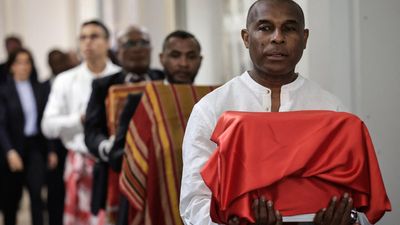 France returns skulls to Madagascar 127 years after colonial massacre