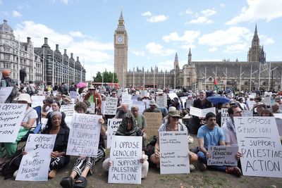 64 charged with supporting banned group Palestine Action
