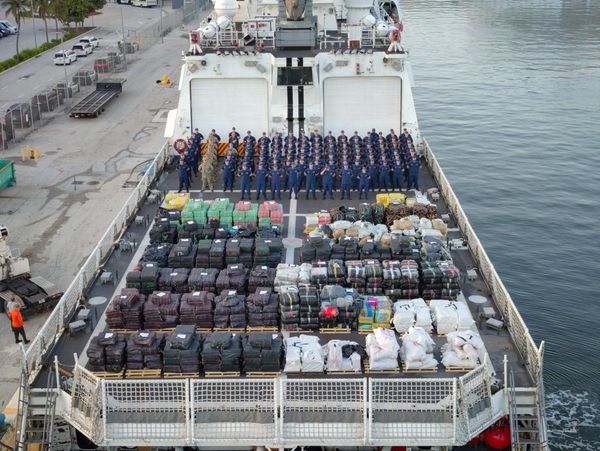US coast guard makes record seizure of illegal drugs off Florida coast
