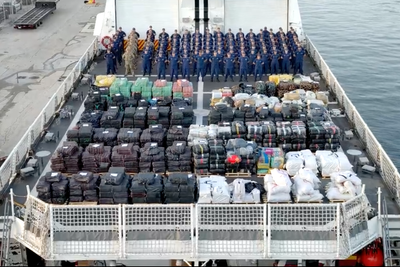 Historic $473M drug haul was enough to overdose ‘entire population of Florida’, say Coast Guard