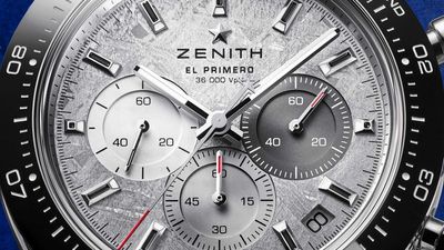 New Zenith Chronomaster Sport features a dial that's out of this world