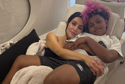 Kim Kardashian showcases lavish “Kim Air” plane on family holiday