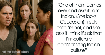 Lady Lashes Out At Woman Who Accused Her Of Cultural Appropriation, Later Asks If She Was Too Harsh