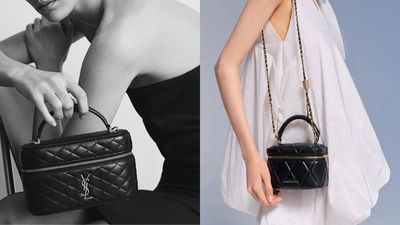 Designer style without the price tag? This YSL vanity bag lookalike is a chic option to help you step into autumn with ease