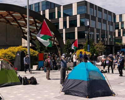 Five current and ex-Microsoft workers arrested at sit-in over Israeli military ties