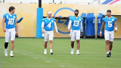 Chargers Projected QB Depth Chart After Cutting Taylor Heinicke