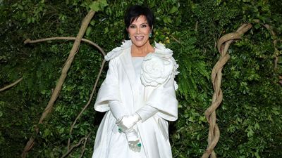 Kris Jenner's glamorous living room is a reminder that gray didn't need replacing; it just needed a luxe reinvention