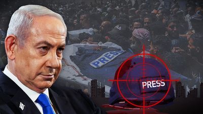 MEA says Israel probing journalist deaths. But Gaza hospital staircase stands as a monument to impunity