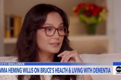 Bruce Willis’s wife holds back tears as she gives heartfelt dementia update