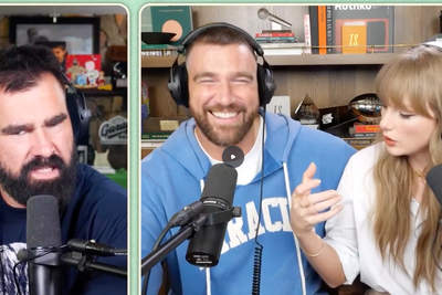 Jason Kelce sends message to brother Travis and Taylor Swift after engagement