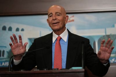 U.S. envoy Tom Barrack sparks outrage after telling journalists in Lebanon to ‘act civilized’