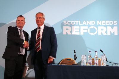 Conservatives see another high-profile defection to Reform as Nigel Farage gets first MSP