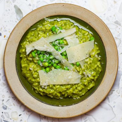 How to turn empty pea pods into a summer risotto – recipe