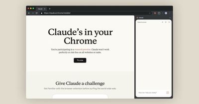 Anthropic Launches Claude for Chrome in Research Preview