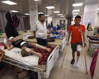 A third of outpatients treated for wounds at MSF’s Gaza hospitals in 2024 were children, figures show