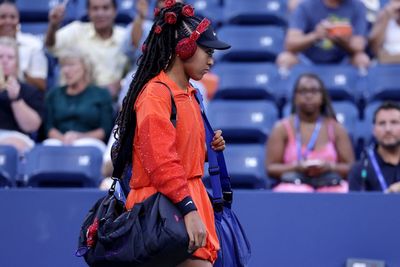 Naomi Osaka wears wild rose-themed outfit and ‘Billie Jean Bling’ Labubu mascot at US Open