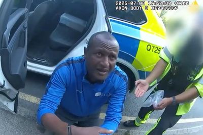 Video of asylum seeker’s tearful arrest is played at his sex assault trial