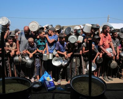 Pope demands ‘collective punishment’ end in Gaza as 10 more die of hunger