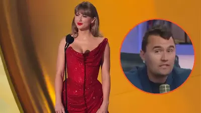 ‘Submit to your husband’: Charlie Kirk hopes Taylor Swift’s engagement will make her more conservative