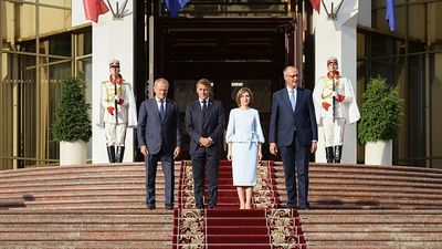 EU leaders visit Moldova on Independence Day with message of solidarity for Chișinău