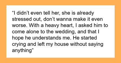 Guy Tormented With Remorse: “AITA For Asking My Brother Not To Bring His Boyfriend To My Wedding?”