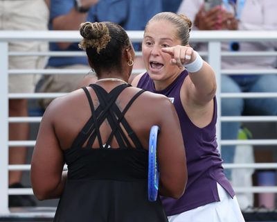 Ostapenko and Townsend confront each other after US Open match: ‘She said I had no education’