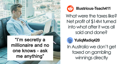 Man Wins $14 Million But Continues Living Like A Regular Guy, Answers Questions Online