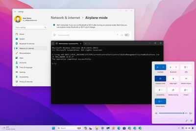 How to enable or disable Airplane mode on Windows 11 and Windows 10