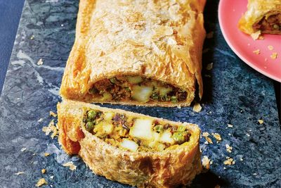 Sabrina Ghayour’s spicy potato Wellington is the vegetarian showstopper you didn’t know you needed