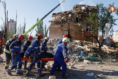 ‘Massive’ Russian attack on Ukraine’s Kyiv kills at least 21, wounds dozens