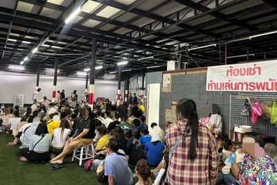 200 arrested in Bangkok gambling den bust