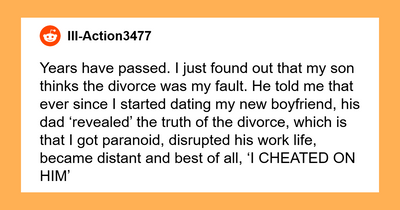 Dad Lies About The Reason For Divorce To Win Over His Son, Ex-Wife Reveals The Truth Years Later