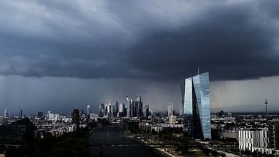 Eurozone economic mood slips: French political crisis adds to worries