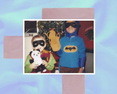 My favourite childhood outfit: ‘Batman is one of my finest looks ever – I’d use this on my passport, if I could’