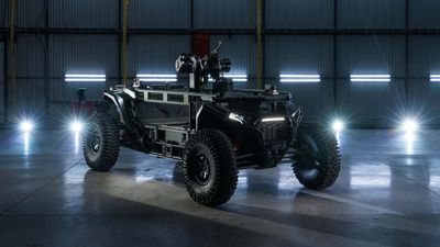 This Polaris RZR Drone Has a Machine Gun and a 1,000-pound Payload, Screams America