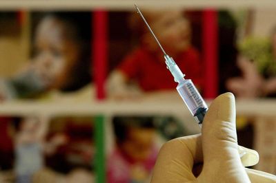 Full list of childhood vaccination uptake for local areas in England