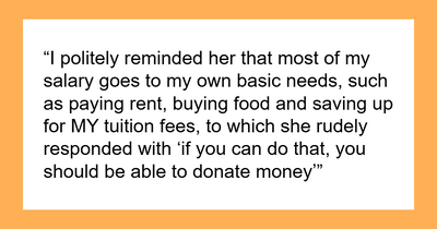 Appalling Aunt Loses It After Nephew Says There’s No Way In Hell He’s Paying Cousin’s College Fees