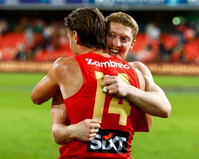 ‘It breaks the ice’: Suns AFL milestone finally drags Gold Coast out of sporting graveyard