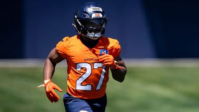 J.K. Dobbins is predicted to lead Denver's backfield early in 2025