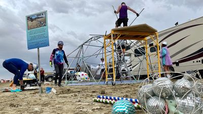 “Crazy winds” wreak havoc at Nevada’s Burning Man festival