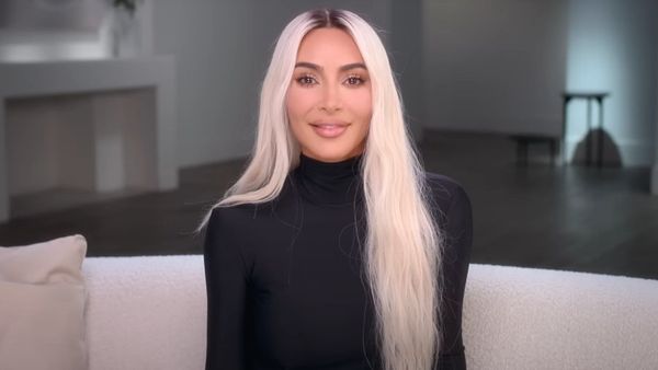 Kim Kardashian Got Cheeky Modeling Her New Fall Underwear Line: ‘Just Dropped’