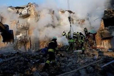 British offices hit as Russia launches one of largest strikes of Ukraine war