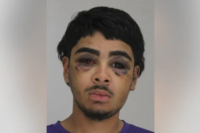 Cops release bloodied and bruised mugshot of teen accused of shooting relative after baptism turned deadly