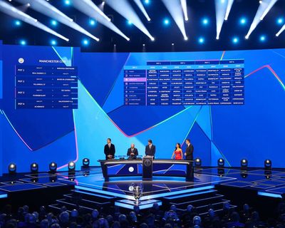 Blockbuster Champions League draw is intriguing but ultimately a bit irrelevant