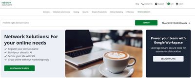Network Solutions review
