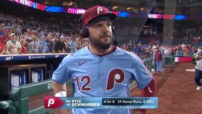 Kyle Schwarber Says He Made One Mistake During Four Home Run Game