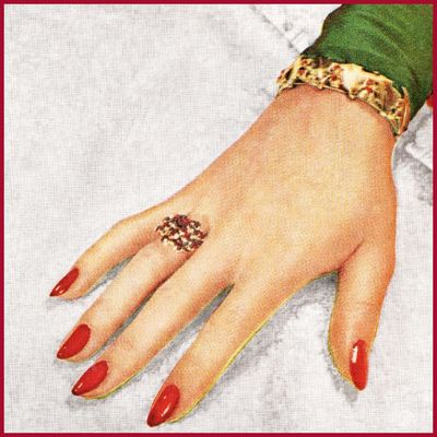 Move Over Brown—Red Nails Are the Ultimate Fall Neutral