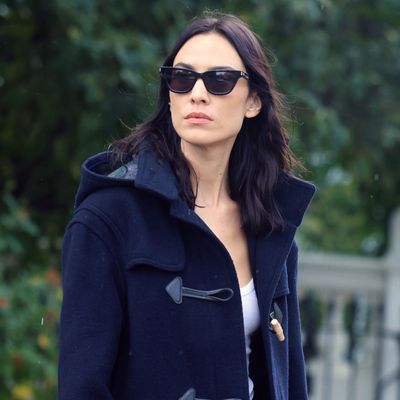 Alexa Chung's Nautical Longchamp Coat Makes Me Ready for Fall 2025 Outerwear Trends