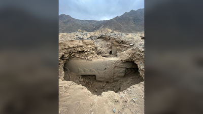 'A truly unprecedented discovery': 3,000-year-old multicolored mural with fish, stars and gods discovered in Peru