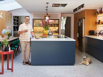 Inside Palestinian chef, cookbook author and Ottolenghi co-founder Sami Tamimi's west London kitchen